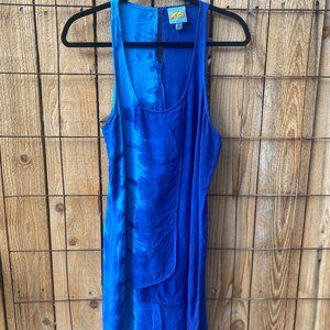 C&C Blue Tie Dye Dress